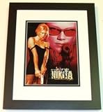 Peta Wilson Autographed/Hand Signed 8x10 LA FEMME NIKITA Photo BLACK CUSTOM FRAME