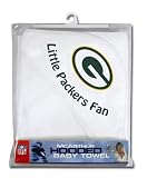 Green Bay Packers Hooded Baby Towel (White)