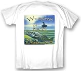 Striped Bass T-shirt, Weapon of Bass Destruction, Medium