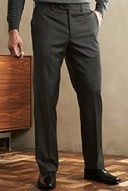 Collezione Exclusive Made in Italy Flat Front Trousers