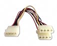 Your Cable Store Computer Molex Power Supply Y Splitter Cable Free Shipping