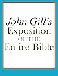 John Gill's Exposition of the Entire Bible