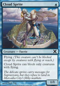 Magic: the Gathering - Cloud Sprite (75/383) - Tenth Edition