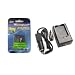 Maximal Power FC500 NIK ENEL19+DB NIK ENEL19 Camera Battery and USB Charger Combo for Nikon ENEL19 and Nikon Coolpix S2500, S3100 and S4100 Camera (Silver Black)