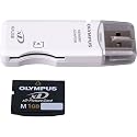 Olympus 202049 USB 200 Media Reader/writer (Retail Package) - Blue