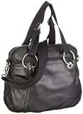 Nannini BP11KU_PLAICH_95708_NERO, Sac &agrave; main femme - noir / nero, EU