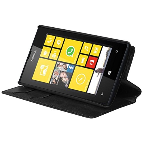 MYBATMyJacket Wallet with Tray 561 for Nokia Lumia 520 - Retail-Packaging - Black