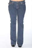 Gather Jeans Ladies Fashion Bootcut Jeans PLUS Sizes TOO