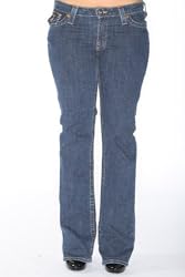 Gather Jeans Ladies Fashion Bootcut Jeans PLUS Sizes TOO