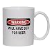 WARNING WILL HAVE SEX FOR BEER Mug for Coffee / Hot Beverage (choice of sizes and colors)