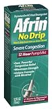 Afrin No Drip 12-Hour Pump Mist, Severe Congestion, 0.5-Ounce Pumps (Pack of 3)
