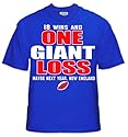 Giants Superbowl Champions T-shirt, 18 wins and ONE GIANT LOSS T-shirt