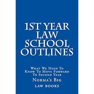 1st Year Law School Outlines: e book  (electronic borrowing OK)