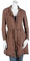 Miu Miu Women's Linen Belted Coat, Ortensia, Size 44