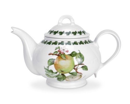 Portmeirion Apple Harvest Serveware Teapot, Medium (Romantic Shape)