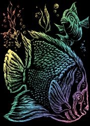 Royal Brush Mini Rainbow Foil Engraving Art Kit 