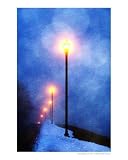 Evening Fog Scenic Photographic Poster Print by Judith Pannozo, 8x10