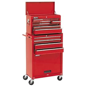FREE BALL BEARING UPGRADE,,,,CLARKE XTRA TALL 1.3M TOOL CHEST & TOOL CABINET CTC1300