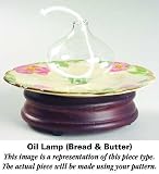Casafina Vintage Port Red Oil Lamp (Bb) Hc, Fine China Dinnerware