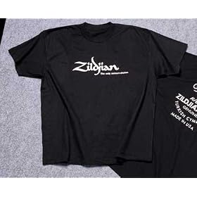 Zildjian Classic T Shirt (Black Large)