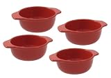Chantal 2-1 2-Cup Soup Bowl, Glossy Cinnabar by Chantal