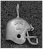 Logo Art Tennessee Volunteer Sterling Silver Helmet Pendant