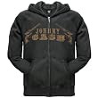 Johnny Cash - Johnny Cash Gun Zip Hoodie