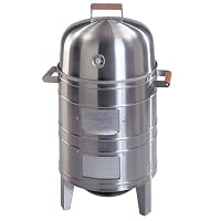 Meco 5025 Stainless Steel Charcoal Combo Water Smoker