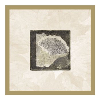 Ginko Leaf Art Poster Print by Diane Kline, 10x10