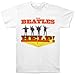 Beatles Men's Help T-shirt Heather Gray