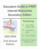 Educators Guide To Free Internet Resources - Secondary Edition