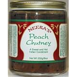 Peach Chutney Fresh peaches sweet and hot 1 Jar by 