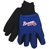 MLB Teams Logo Grip Gloves - Atlanta Braves