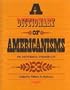 Dictionary of Americanisms on Historical Principles