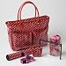 Diaper Tote Bag Red Skulls By Rock N Moms- Nice Gift for the Chic Mom!