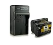 M&L Mobiles� | Novit� - 4in1 Caricabatteria + 2x Batteria come LP-E6 LPE6 con Infochip � 100% compatibile con Canon EOS 5D Mark II | 5D Mark III | 6D | 7D | 60D | 60Da