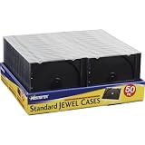 Memorex CD Jewel Cases (50-Pack)