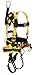 Full Body Harness, M, 425 Lb., Ylw/Blk