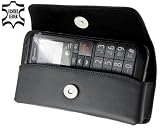 Senioren-Handy Auro Comfort 1020 Quer Leder Tasche Ledertasche Handytasche (Original MTT)