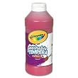 Artista II Washable Tempera Paint, Red, 16 Ounces
