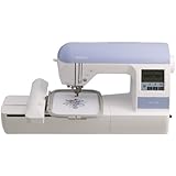 Brother PE770 5x7 inch Embroidery-only machine with built-in memory, USB port, 6 lettering fonts and 136 built-in designs