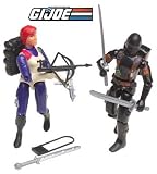 ToyFare Exclusive G.I. Joe Agent Scarlett & Snake Eyes Action Figures 2-Pack