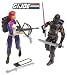 ToyFare Exclusive G.I. Joe Agent Scarlett & Snake Eyes Action Figures 2-Pack