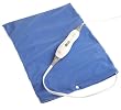 Sunbeam Health at Home Standard Moist Heating Pad with 3 Heat Settings, Sky Blue