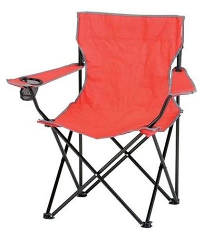キャプテンスタッグ(CAPTAIN STAG) プリエ ラウンジチェア レッド M-3852