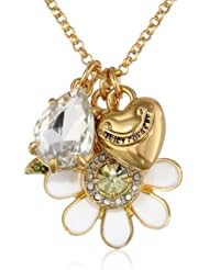 Juicy Couture Daisy Cluster Necklace, 32"