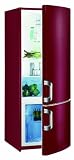 Gorenje RK 60319 DR Kühlgefrierkombination / A++ / 197 kWh/Jahr / 232 Liter Kühlteil / 53 Liter Gefrierteil / 162 cm Höhe / vulcano red