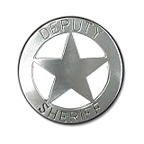 Deputy Sheriff Badge Belt Buckle