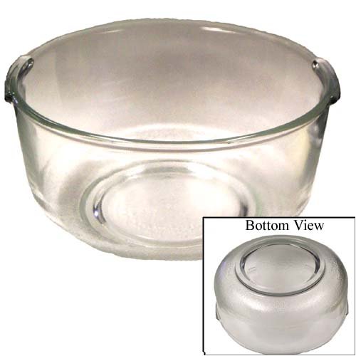 Sunbeam and Oster mixer large glass bowl, 4 quart.