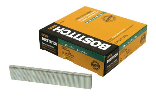 Bostitch SX50351G 1-Inch by 18 Gauge by 7/32-Inch crown Finish Staple (5,000 per Box)